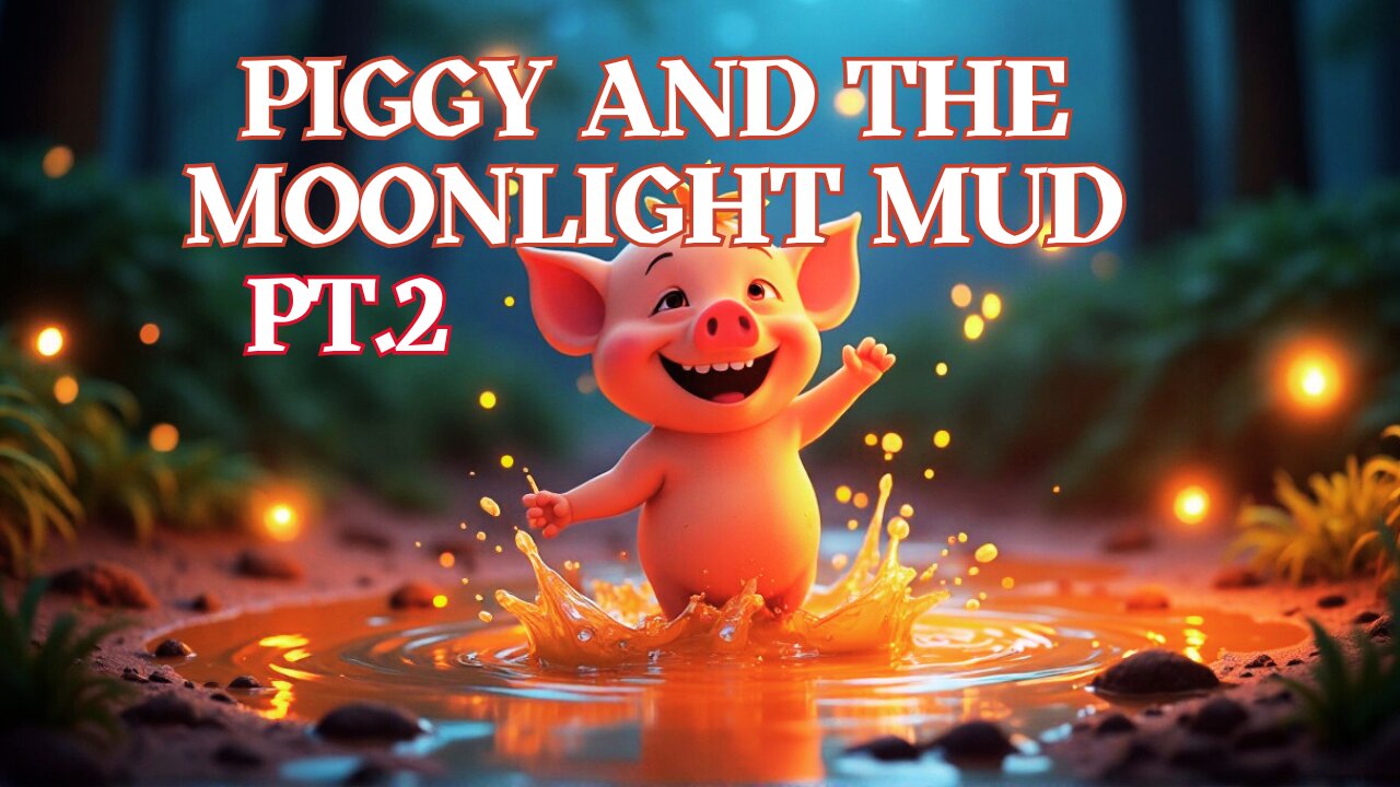 🐷💧 Fun Nature Song for Kids | Piggy and the Moonlight Mud Pt.2 🌙