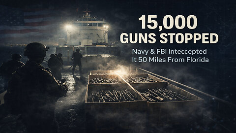 US Navy & FBI Just Stopped a Floating Arsenal 😱🚢 | 15,000 Weapons Seized Off Florida
