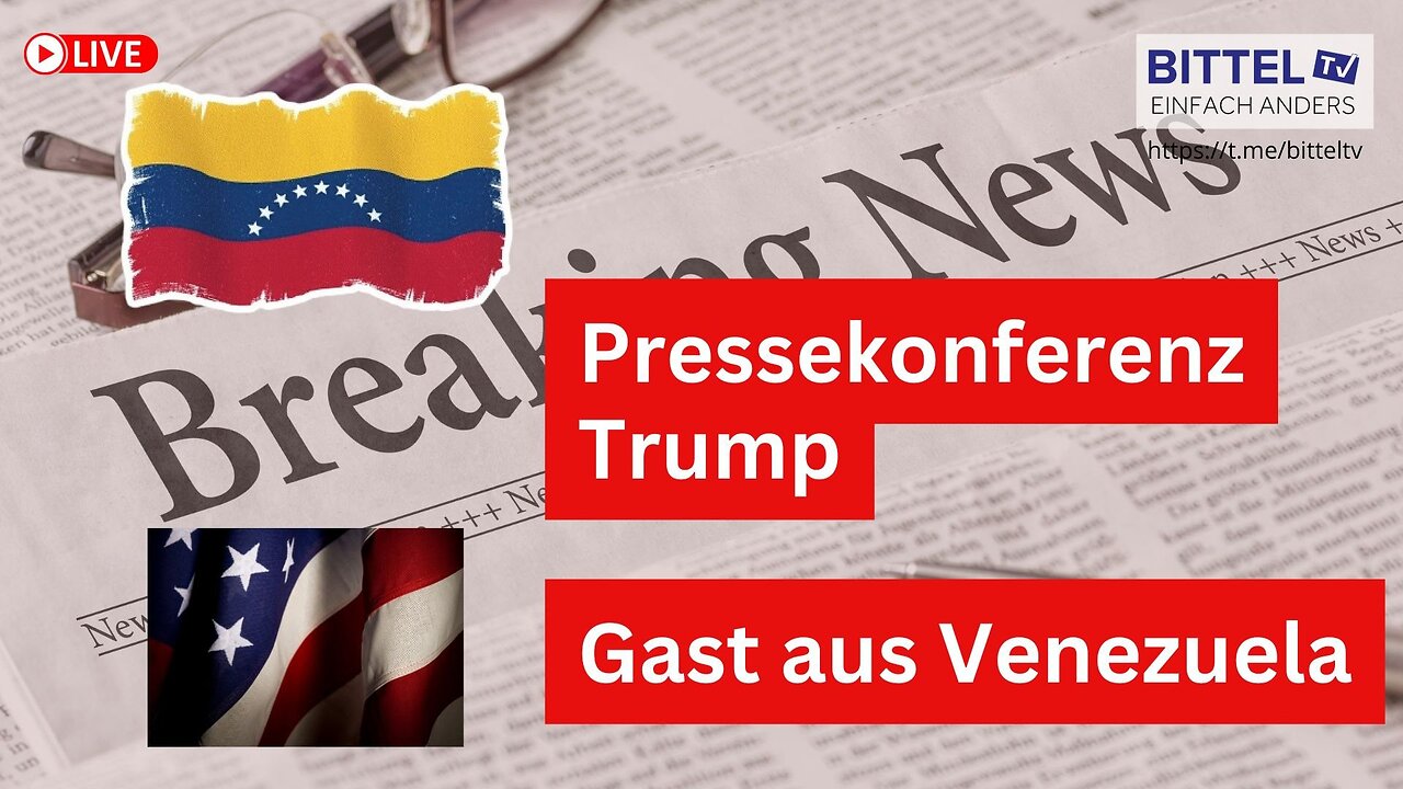 Pressekonferenz - Trump - Gefangenschaft Maduro - Gast aus Caracas - 3.1.2026