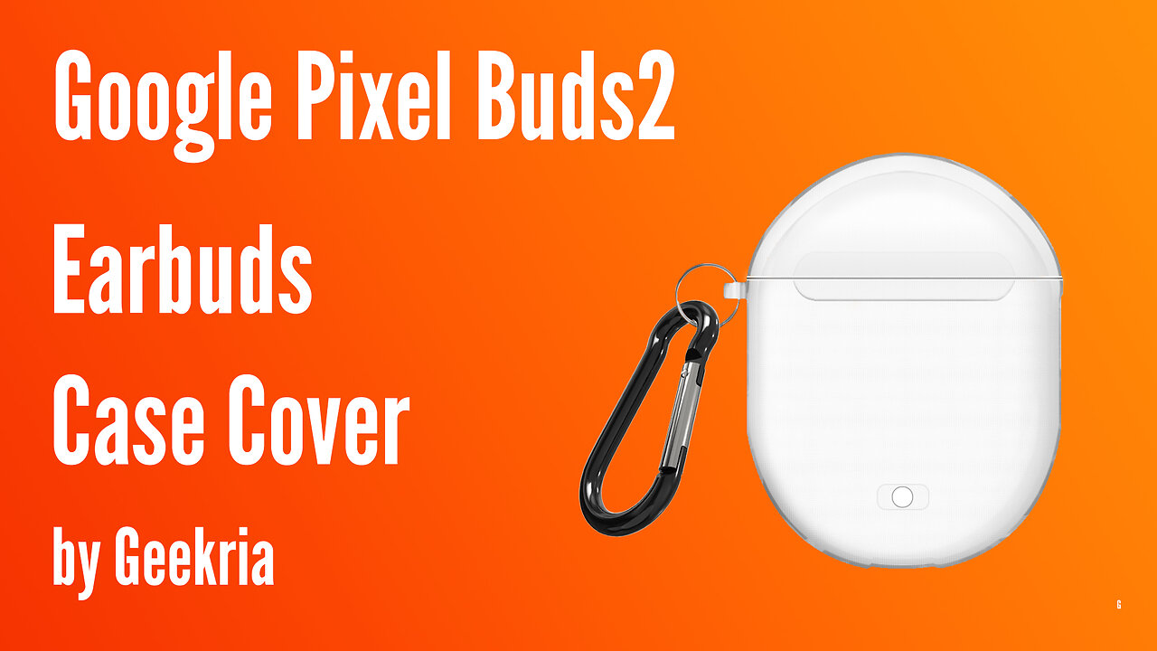Google Pixel Buds2 Ecarbuds Case Cover | Geekria