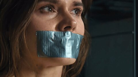 Dominika Kachlik Tape Gagged