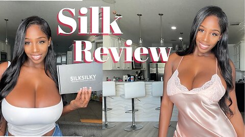 Silk Nightwear w/Silk Silky Unboxing and Try on Haul ‪ellietheempress‬