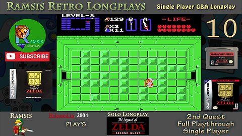 Legend of Zelda - Second Quest (GBA) | Classic NES Edition | Episode #10