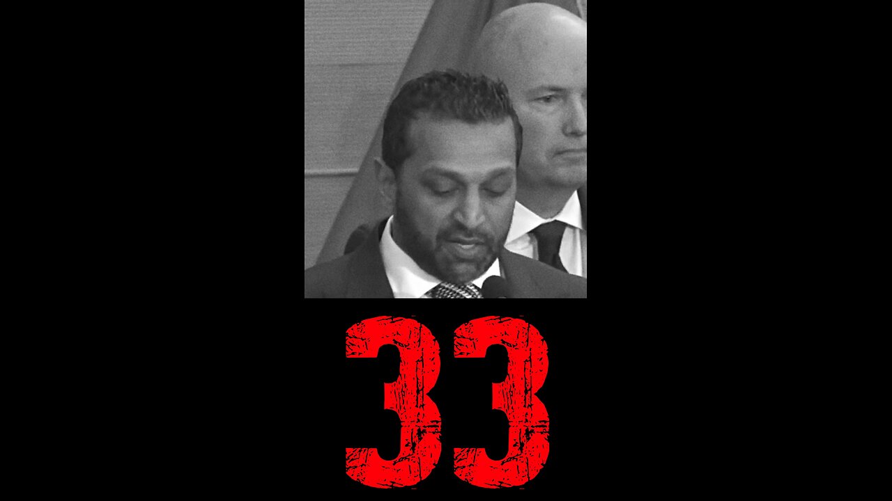 Charlie Kirk - FBI Kash Patel - Utah Gov. Spencer Cox - 33