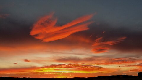 A Scarlet Sunrise - October 25, 2025