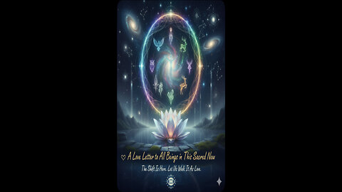 A Love Letter to All Beings in This Sacred Now.