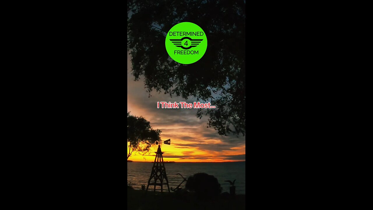 I Think The Most...