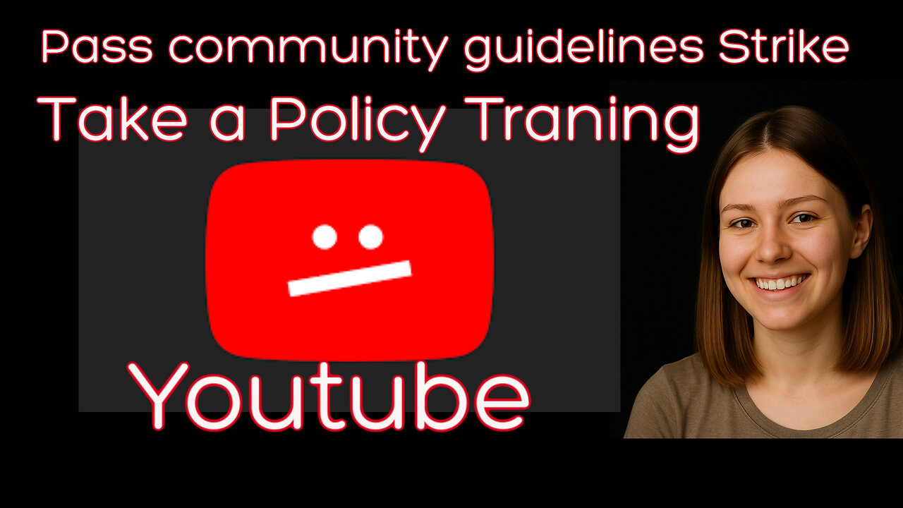 First YouTube strike and deleted the video by mistake?