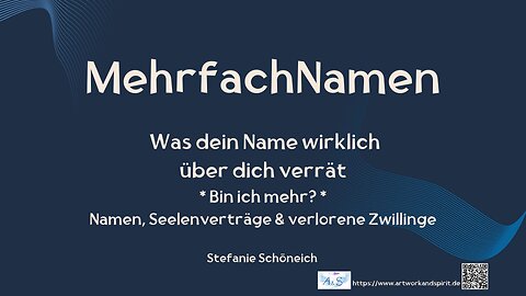 Mehrfachnamen und unsichtbare Verbindungen – was dein Name über dich verrät (Wirkshop2)