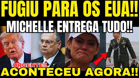 FUGA PARA OS ESTADOS UNIDOS CONFIRMADA!! MICHELLE BOLSONARO SOLTA BOMBA!! TENSÃO MÁXIMA!!