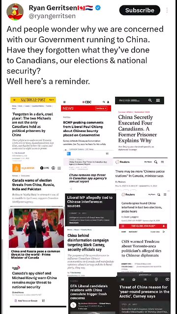 Mark Carney in China - Canada 🇨🇦