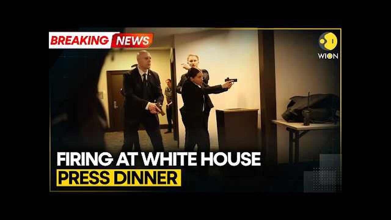 White House Press Dinner Shooting: US Secret Service Confirms Trump & First Lady Safe |WION BREAKING