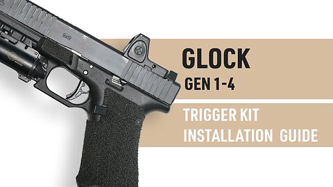 OP Trigger install for Glock GEN1-4 Glock pistols.