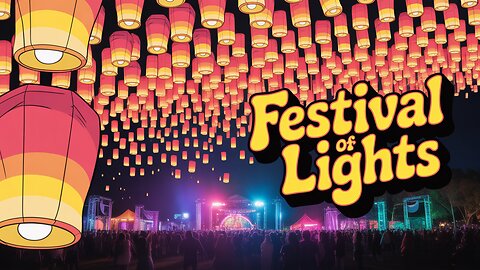 Floating Lanterns Create a MAGICAL Lo-fi Phonk Festival 🎆