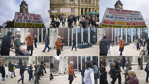 Birmingham 2: NO to DIGITAL ID Say NO to CBDC’s. Say NO to Human Enslavement. Wake Up People Wake Up