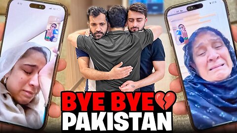 Shifted From Pakistan✈️Maa G and Ghazal gone Emotional😭