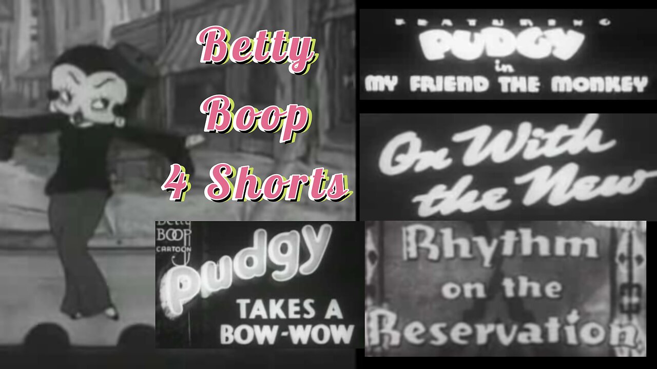 From Betty Boop’s Classic Cartoon Collection – Rhythm, Pudgy, Monkey & More!