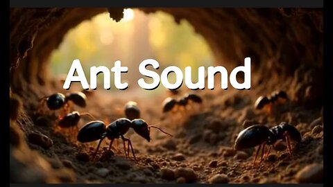 Inside the Ant World: What Do Ants Hear Underground?
