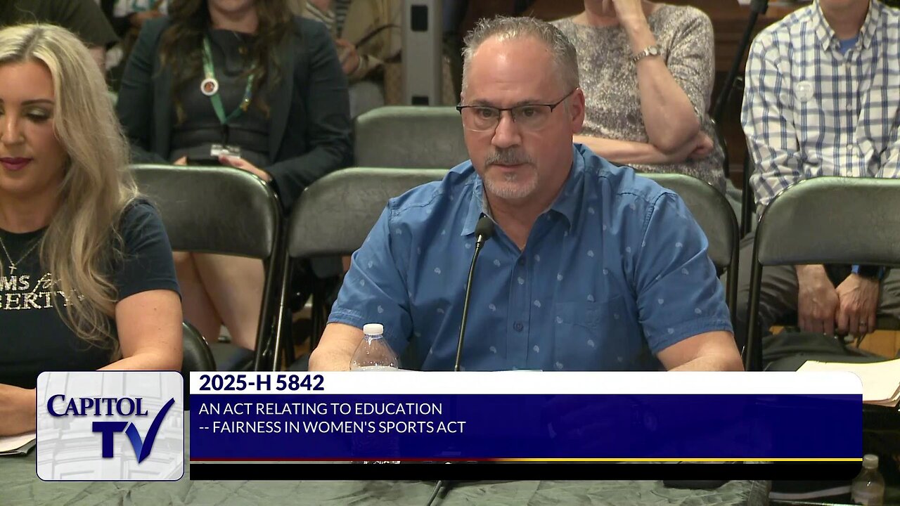 Bob Chiaradio Stands Firm On RI H5842 Cementing The Protection Of Female Sports And Private Spaces Ensured By 1972 Title IX Policy