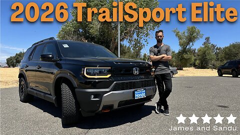 2026 Honda Passport Trailsport ELITE 2-Row SUV!