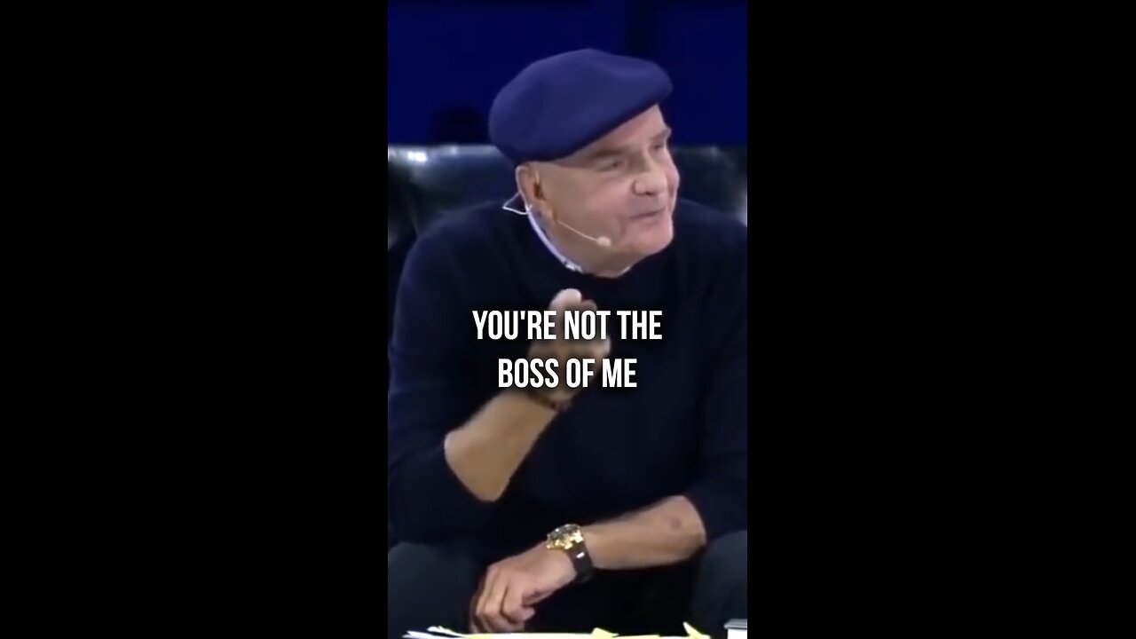 you're not the boss of me