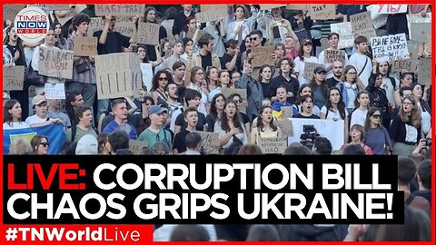 LIVE: Zelenskyy Faces Backlash In Lviv As Anti-graft Bill Blunder Sparks Protests For Third Day