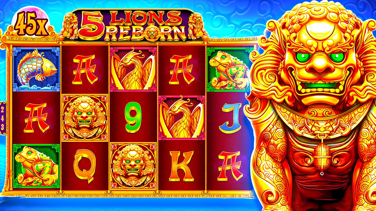 NEW 5 Lions Megaways Slot!? 5 Lions Reborn Bonus Buys!