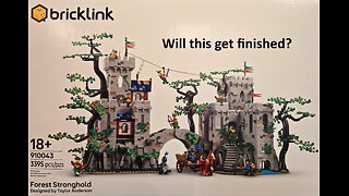 Unboxing & Building Lego 910043 Forest Stronghold-Part 6