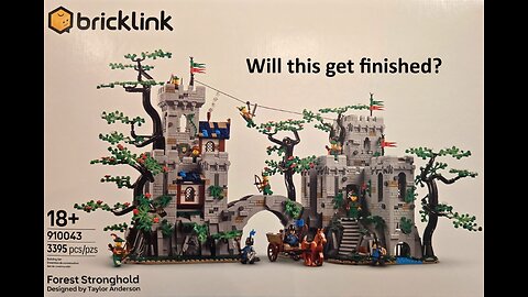 Unboxing & Building Lego 910043 Forest Stronghold-Part 6