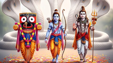 Chant The Devine Name of Lord Jagannath, Lord shiv And Lord Ram 🙏