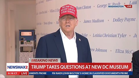 'I'm not a fan'; Trump responds to John Bolton FBI raid