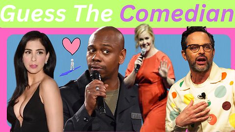 Guess the Stand-Up Comedian | Can You Name Them All?