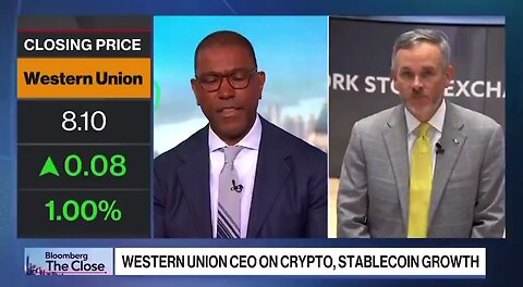 🚨 NOW: Western Union CEO says the