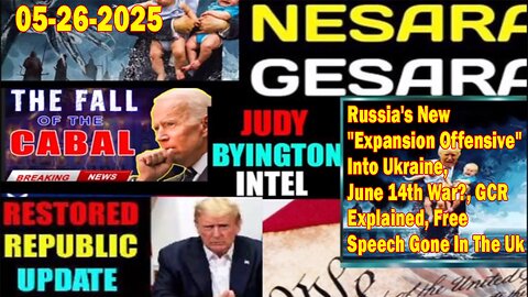 Judy Byington. Restored Republic via a GCR ~ Situation Update May 26 ~ June 14th War?