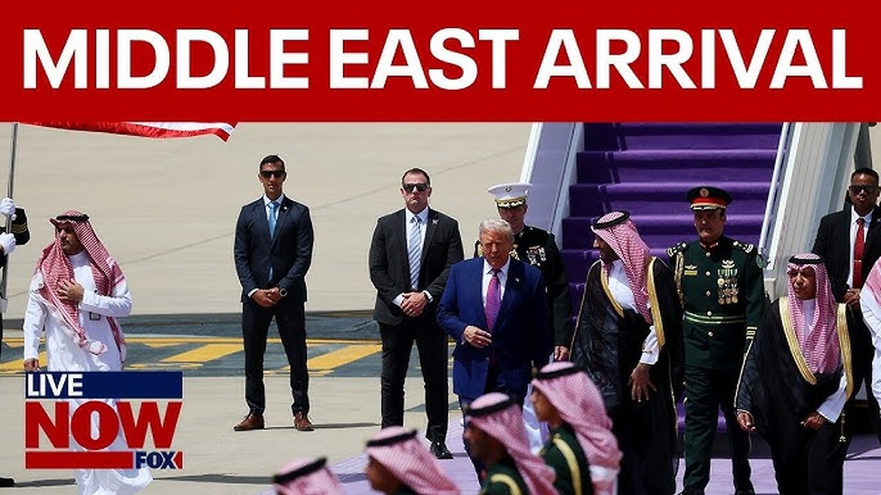 BREAKING: Trump Arrives in Middle East for Nuclear & Peace Talks