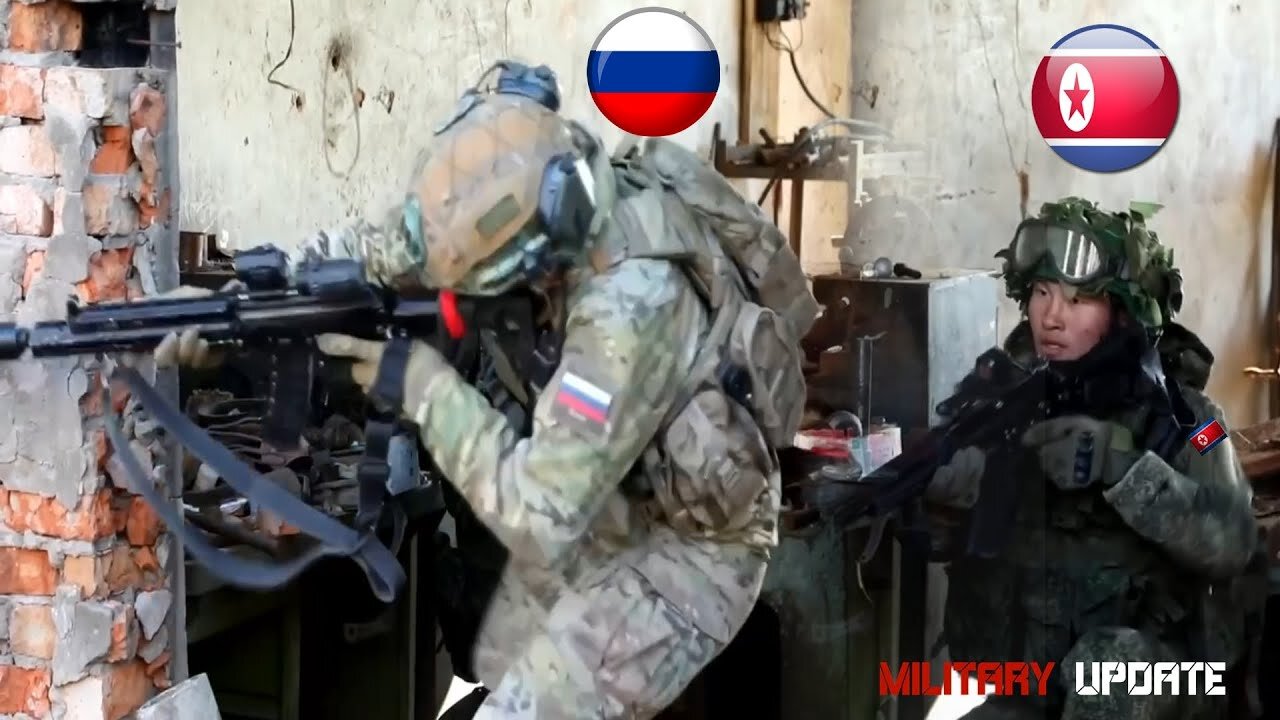 Shocking! DPRK and Russian Forces Clash with Ukraine in Intense Kursk Battle