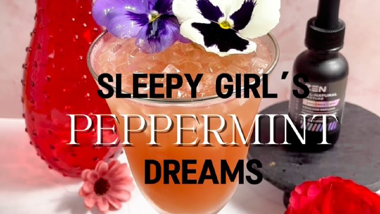COCKTAIL SLEEPY GIRL'S PEPPERMINT DREAMS