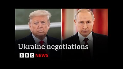 Trump-Putin call: Russian leader rejects plan for immediate Ukraine ceasefire | BBC News