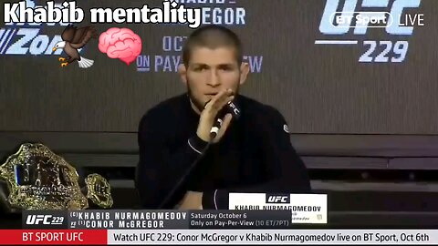 khabib mentality 🧠 🦅