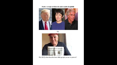 Ponder --> Pedo Princess Jizzlaine vs. Whistleblower Sam