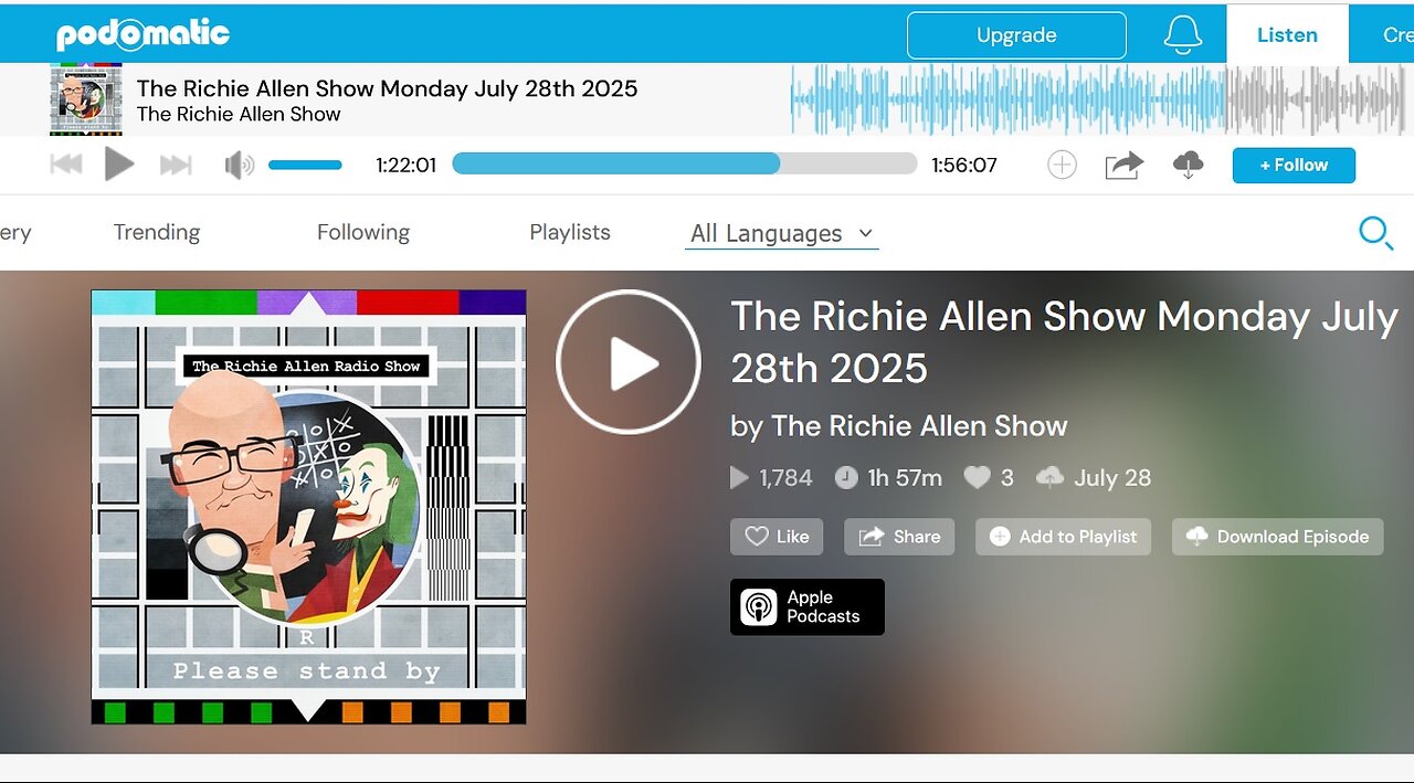 Is UK key to saving Gaza lives? Hiroshima Day 2025, A-Bombs 80th Anniv. Tony Gosling on Richie Allen