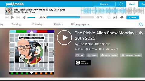 Is UK key to saving Gaza lives? Hiroshima Day 2025, A-Bombs 80th Anniv. Tony Gosling on Richie Allen