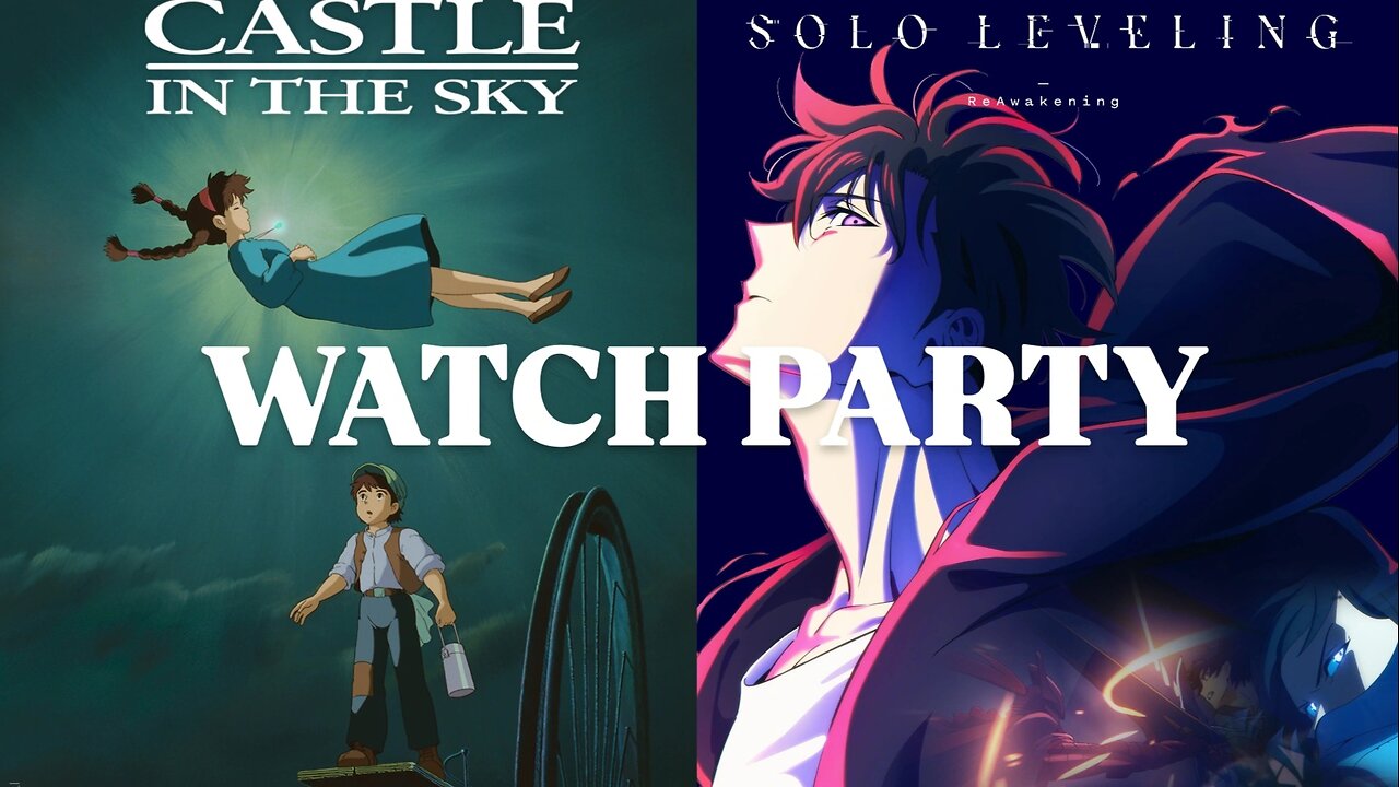 Castle in the Sky (1986) | Solo Leveling s2e4-8 |🍿Watch Party🎬