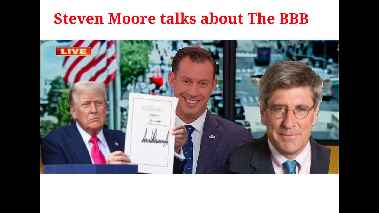 President Trump's big beautiful Bill with Steven Moore and Joey