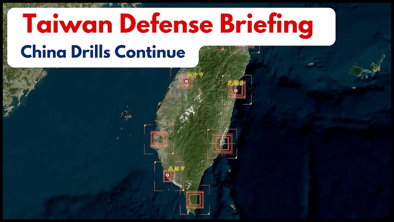 Live: Taiwan Defense Ministry News Conference on China Drills | South China Sea Tensions
