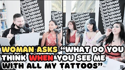 Woman Asks What Do You Think When You See Me With All My Piercings & Tattoos, Brian See's Red Flags