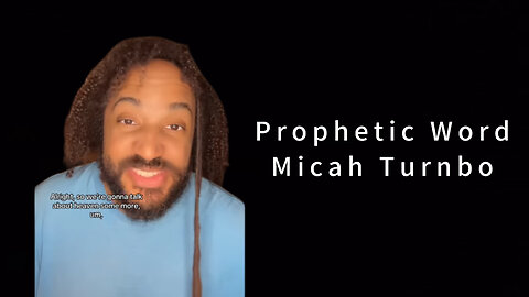 Prophetic Exposure: Micah Turnbo