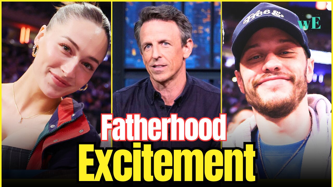 Elsie Hewitt & Pete Davidson Share Baby Joy in Late Night Interview