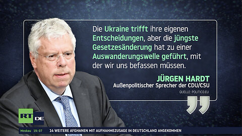 CDU-Politiker Hardt über Ukraine-Krieg: Verteidigung statt Flucht in die EU