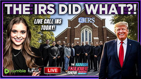THE IRS DID WHAT?! | LIVE WITH HANNAH FAULKNER 7.9.25 3PM